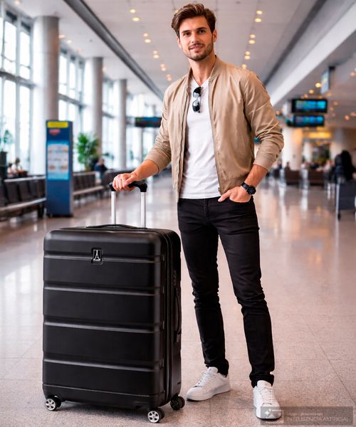 Maleta grande Travel Pro Runway negra