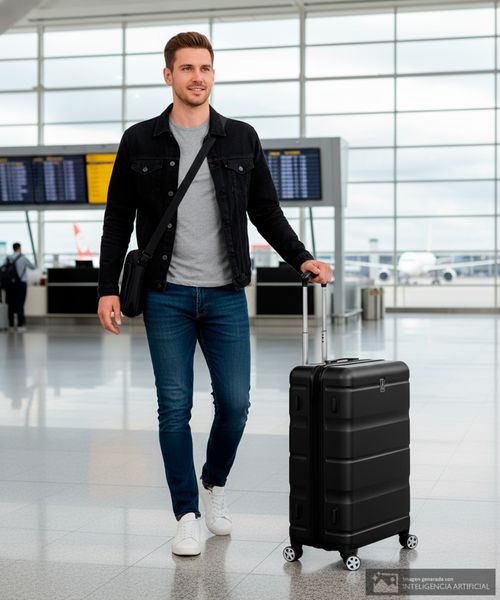 Maleta pequeña Travel Pro Runway negra