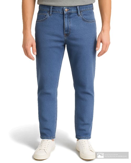 Vaqueros Pepe Revolution slim fit en denim azul para hombre