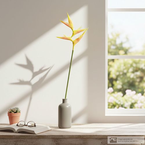 Rama de ave de paraíso artificial surtido 73 cm