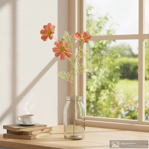 Rama de margaritas artificiales surtida 64 cm