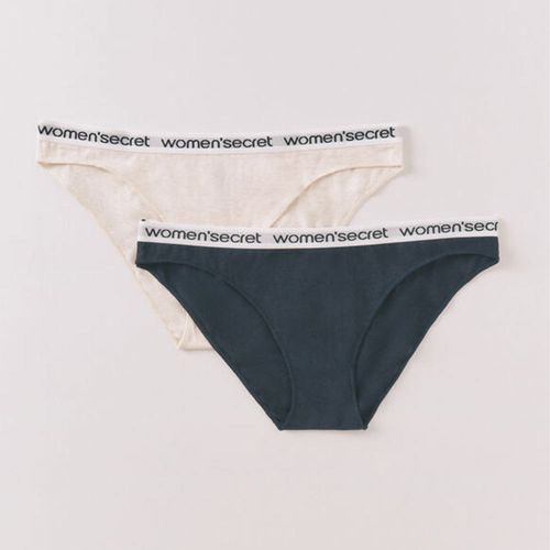 Set de 2 panties Women Secret de cintura media para mujer