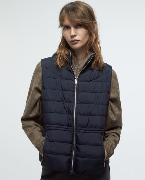 Chaleco Sfera azul para mujer