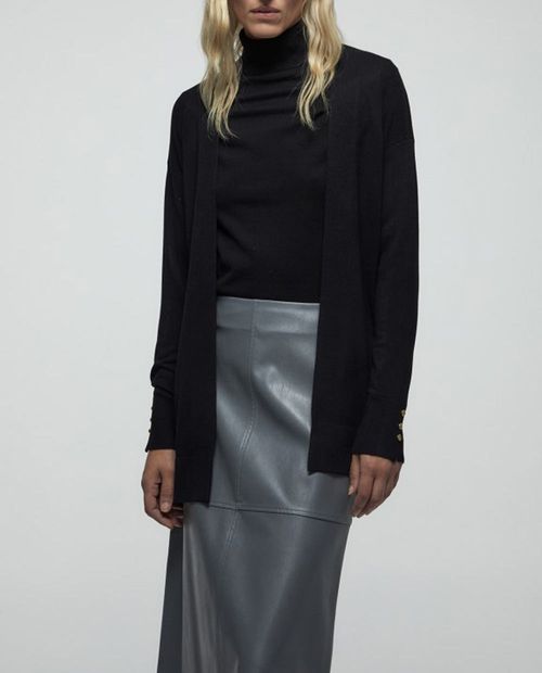 Suéter Sfera fly away negro para mujer