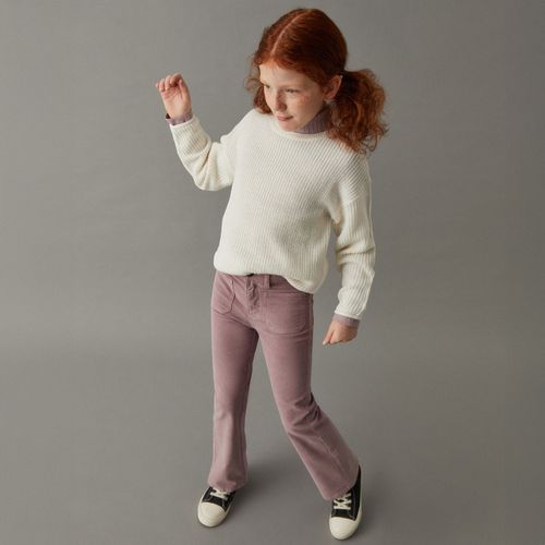 Pantalón rosado sólido para niña