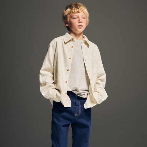 Jeans denim azul para niño