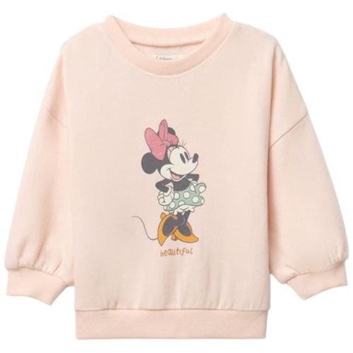 Suéter rosado con estampado de Minnie Mouse para bebé niña