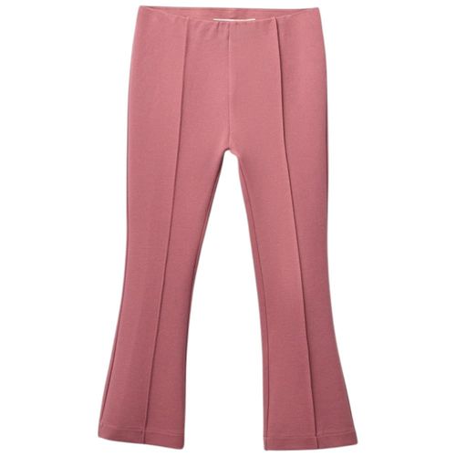 Legging rosado sólida para niña