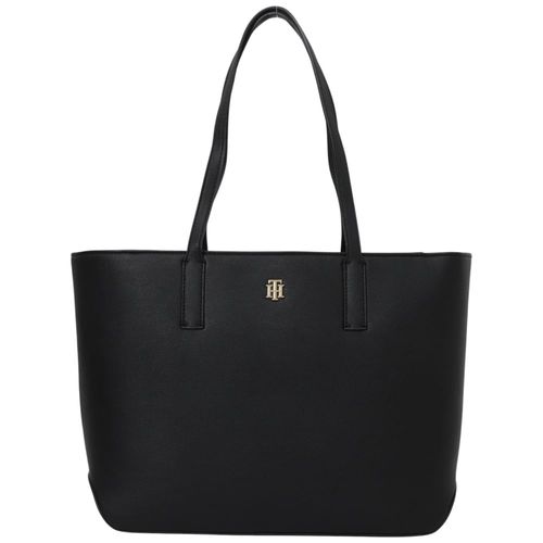 Cartera tote Tommy Hilfiger color negro para mujer