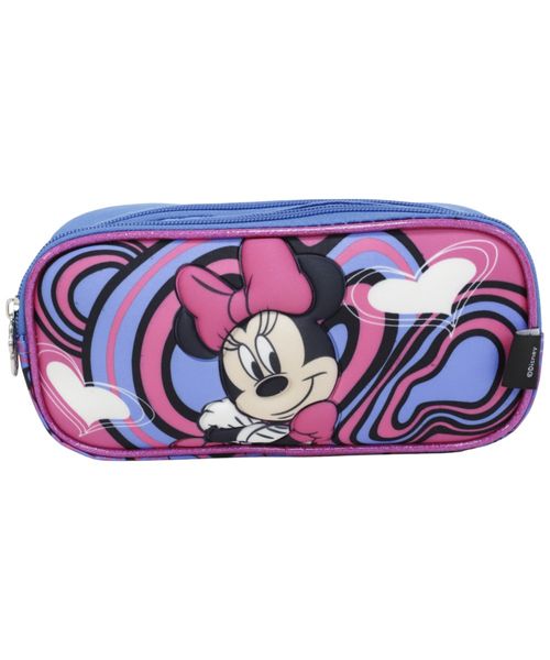 Estuche escolar Disney Minnie Mouse con 2 bolsillos