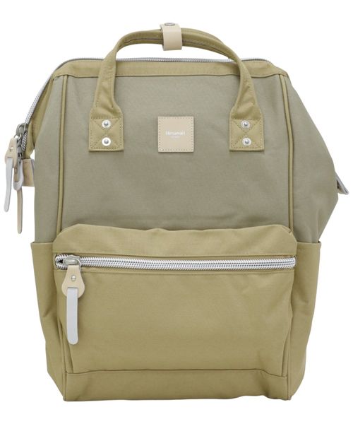 Mochila Himawari color café multicolor 40 x 28 x 17 cm