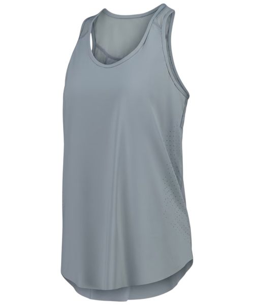 Camiseta deportiva Boomerang gris sólida para mujer
