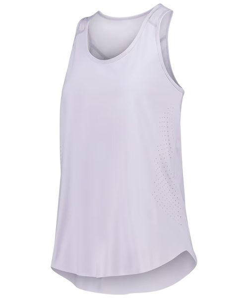 Camiseta deportiva Boomerang morado claro sólida para mujer