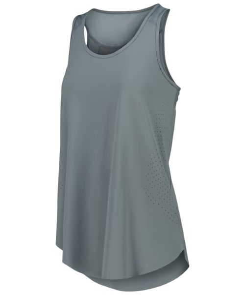 Camiseta deportiva Boomerang verde sólida para mujer