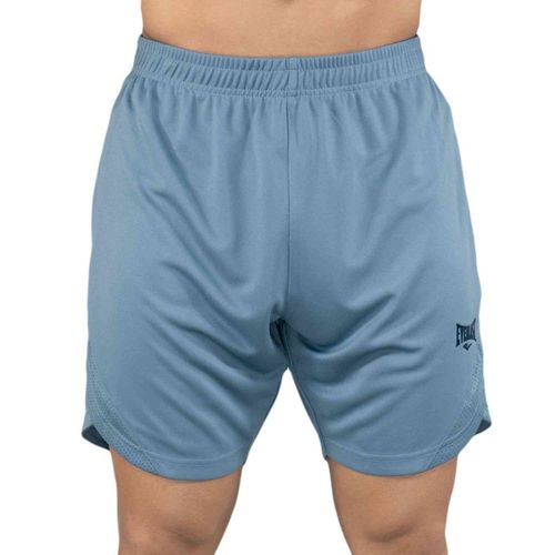 Short deportivo Everlast kicks azul sólido para hombre