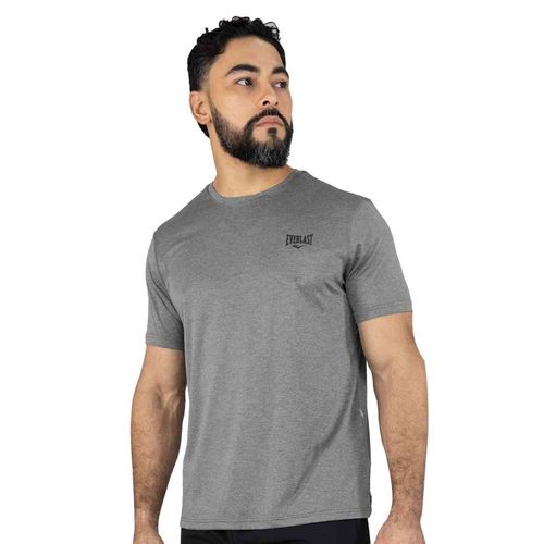 Camiseta deportiva Everlast flex gris heather para hombre