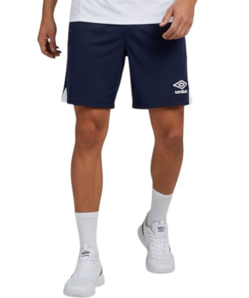 Short deportivo Umbro performance azul estampado para hombre
