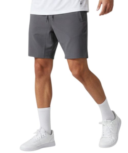 Short deportivo Teammate gris sólido para hombre
