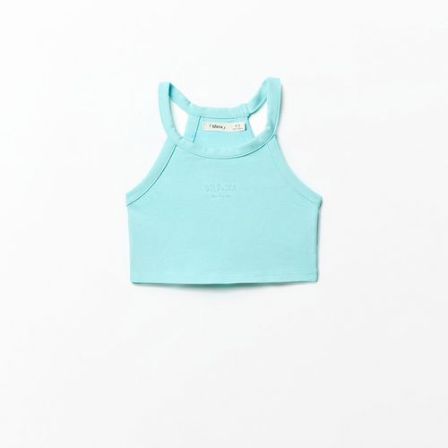 Blusa celeste para niña