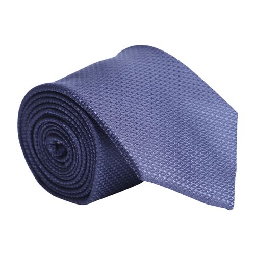Corbata Nautica azul navy texturizada para hombre
