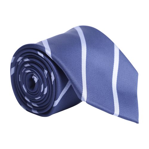 Corbata Nautica azul navy rayada para hombre