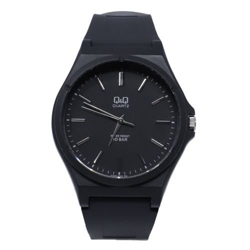 Reloj análogo Q&Q de resina negro para hombre