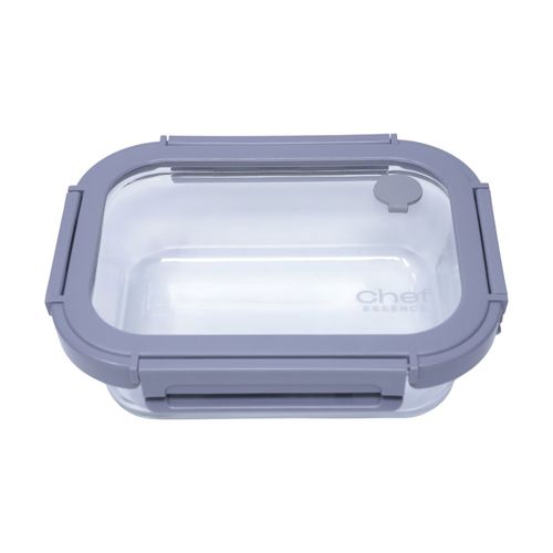 Depósito Chef Essense de vidrio con tapa 650 ml