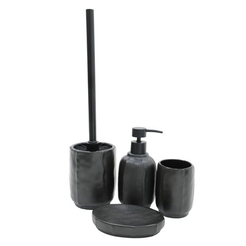 Set 4 piezas para limpieza de baño