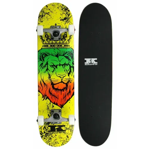 Tabla skateboard completo Krown diseño Zion Lion