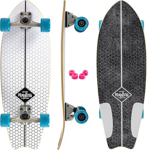 Patineta de cola de pez Mindless Surf Skate unisex