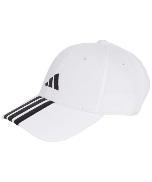 Gorra deportiva Adidas béisbol blanca bordada para hombre