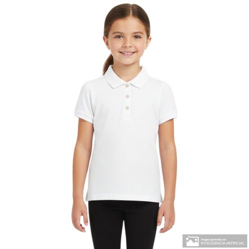 Camisa blanca para niña
