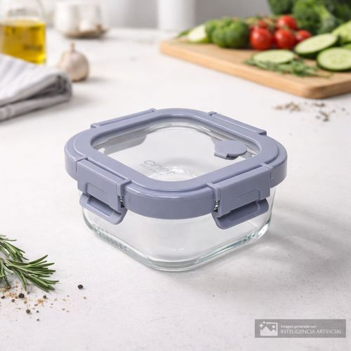 Depósito Chef Essense de vidrio con tapa 520 ml
