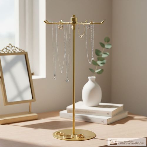 Joyero de múltiples soportes 40x20 cm