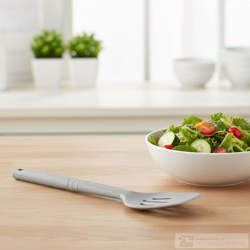 Espátula ranurada de plástico 34 cm