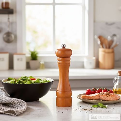 Pimentero de madera 22 cm