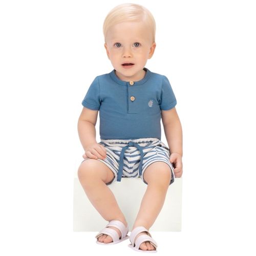 Conjunto de 2 piezas bicolor para bebé niño