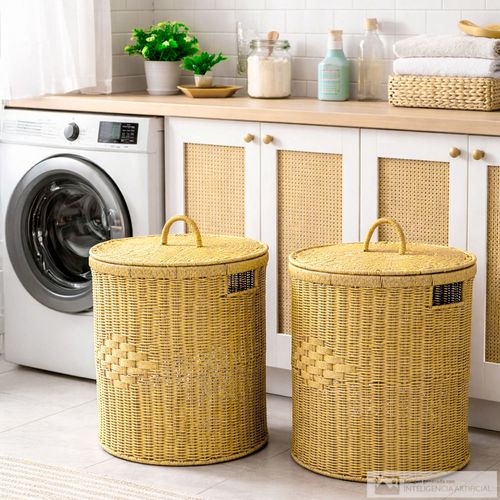 Set de 2 cestas para almacenamiento de ropa