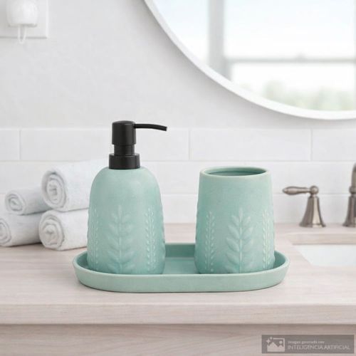 Set 3 piezas de cerámica para baño