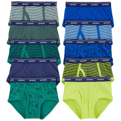 Set de 10 calzoncillos multicolor para niño