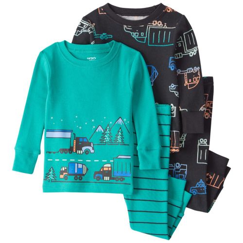 Set de 2 pijamas multicolor estampado para bebé niño