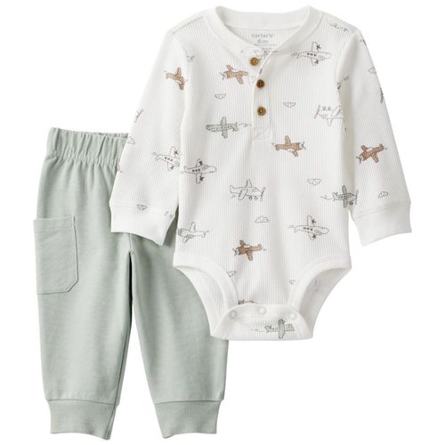 Conjunto de 2 piezas multicolor con estampado para bebé niño