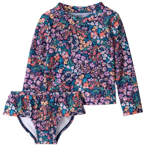 Traje de baño de 2 piezas con estampado para niña