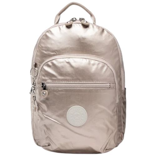 Mochila Kipling Seoul XL color metálico