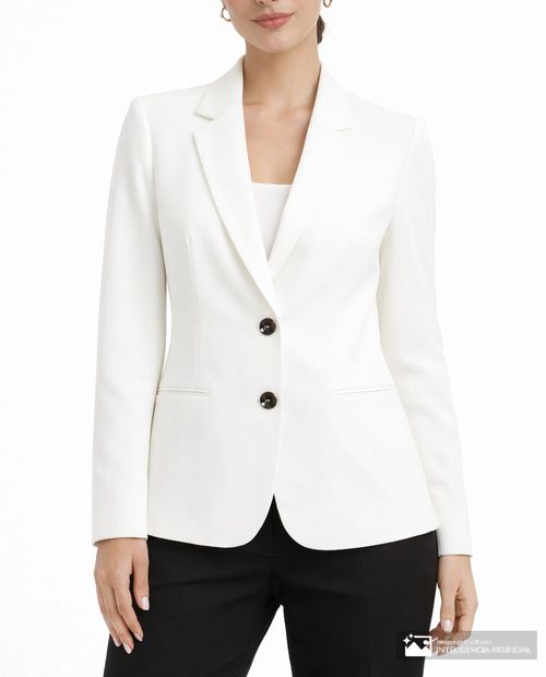 Chaqueta Kasper Separates blanca para mujer
