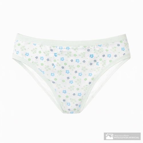 Panti Accente estampado de cintura media para mujer