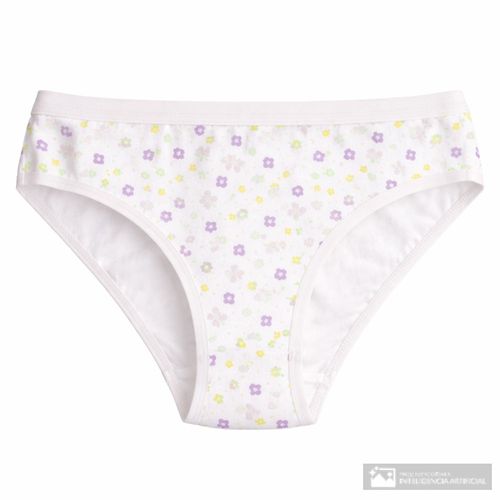 Panti Accente estampado de cintura media para mujer
