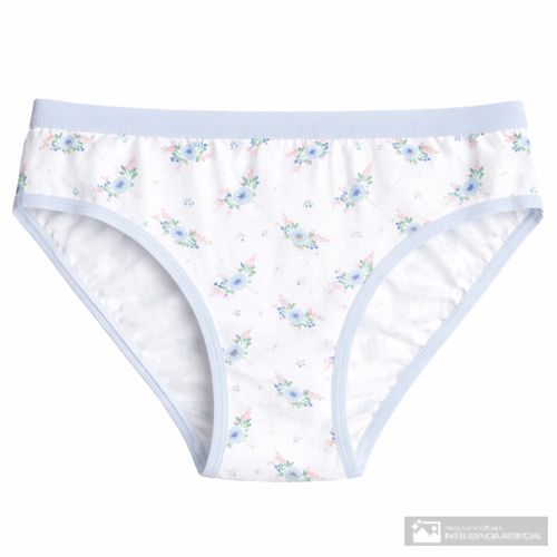 Panti Accente estampado de cintura media para mujer