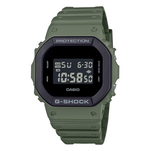 Reloj G-Shock digital de resina color verde oscuro para hombre
