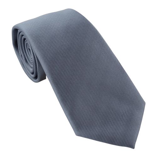 Corbata Oscar de la Renta gris texturizada para hombre